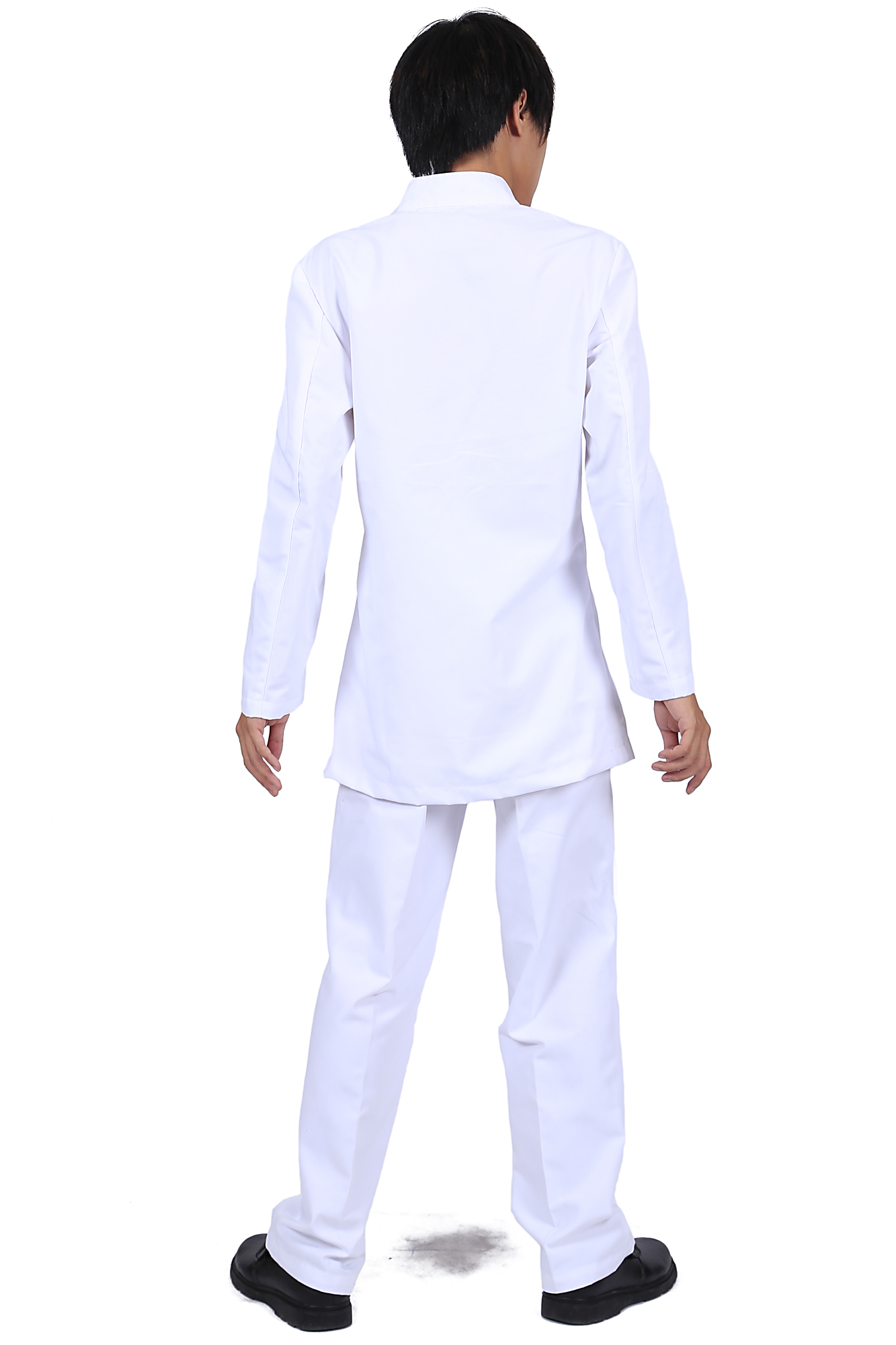 Japanese Anime Cosplay Costume White Male Formal School Uniform Outfit