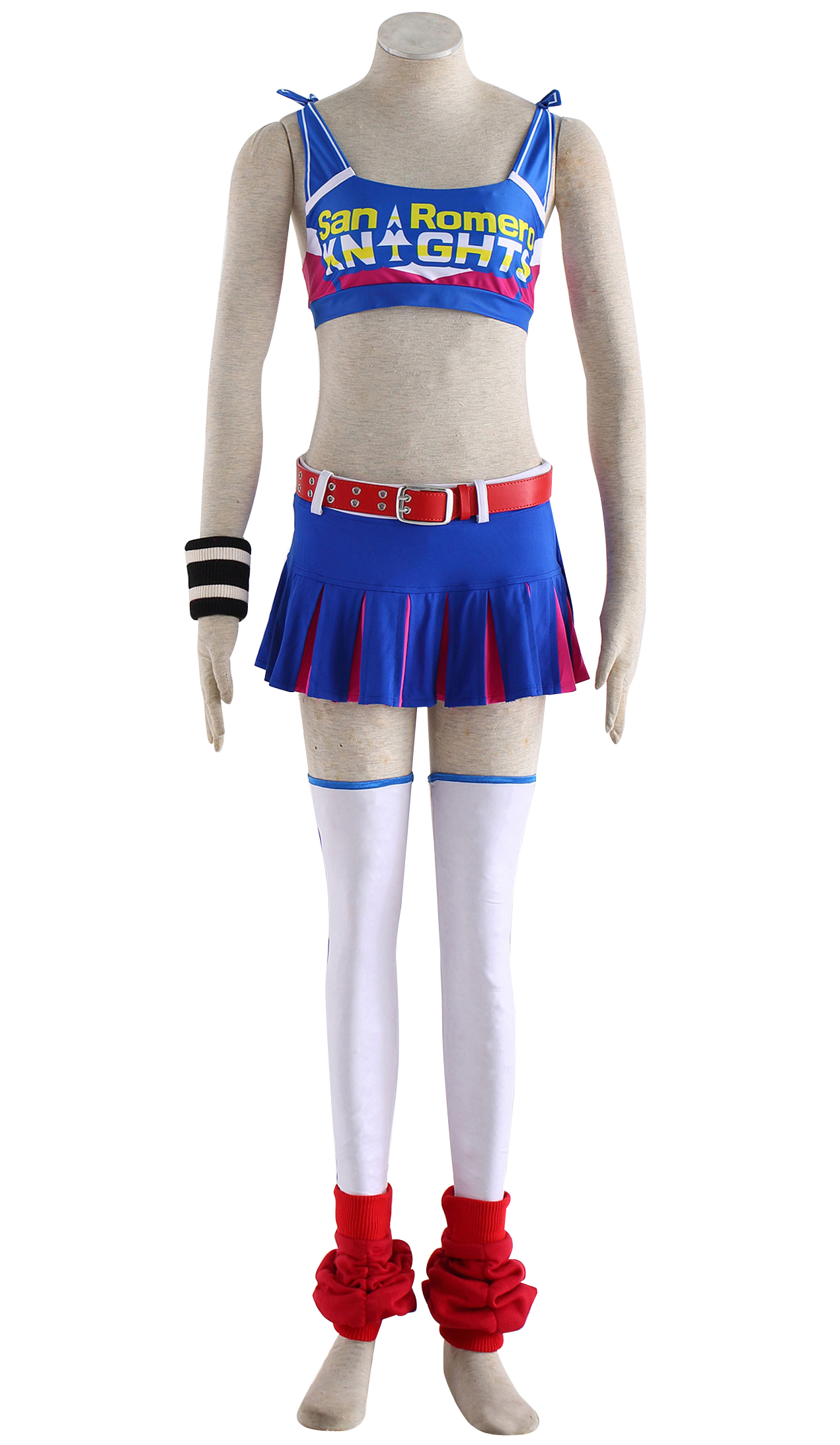 Lollipop Chainsaw Cosplay Costume Juliet Starling American Cheerleader